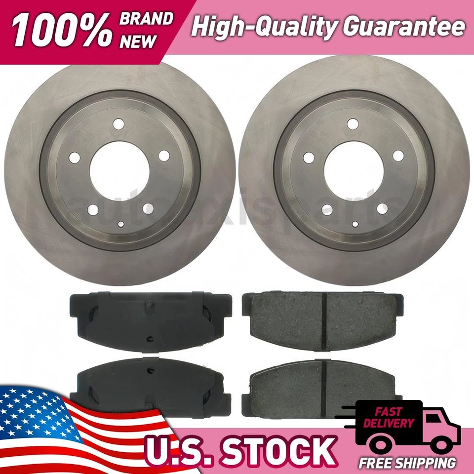 Rear Centric Parts Disc Brake Upgrade Kit for 1993-1995 Mazda RX-7 - Image 1 of 1