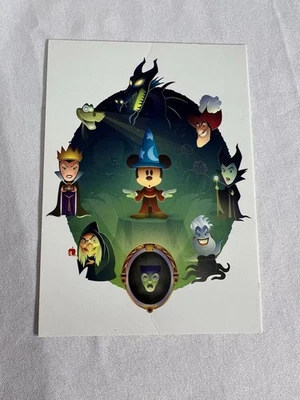 Disney Hechicero Mickey Obra de Arte Postal "Some Imagination" por Jerrod Maruyama Foto 1 de 3