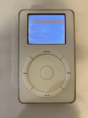 Apple iPod classic 2da generación blanco (20 GB) funciona muy bien Foto 1 de 4