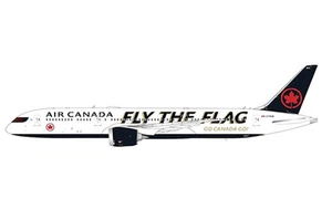 EW2789010A JC Wings 787-9 Dreamliner 1/200 Model C-FVLQ Air Canada Flaps Down - Picture 1 of 1