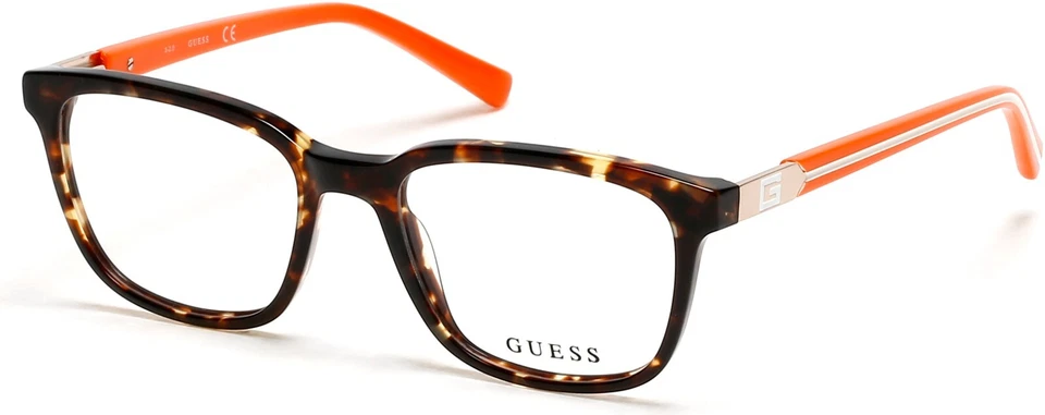 Marco óptico plástico para gafas GUESS GU9207 052 naranja tortuga niños 49-17-135 Foto 1 de 1
