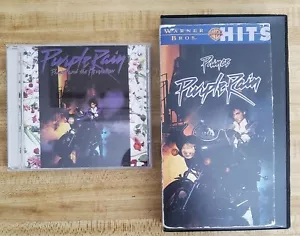 Prince: Purple Rain 1984 CD/selten 9 25110-2 160175D kein Barcode & VHS-Band - Bild 1 von 5