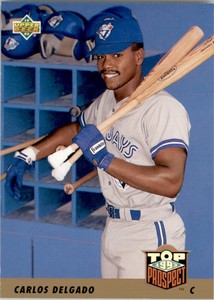 1993 Upper Deck #425 Carlos Delgado Toronto Blue Jays