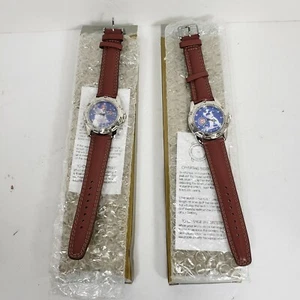 Home Run Hero Mark McGuire & Sammy Sosa Pair of Watches 1998 MLB Orig Boxes - Picture 1 of 12