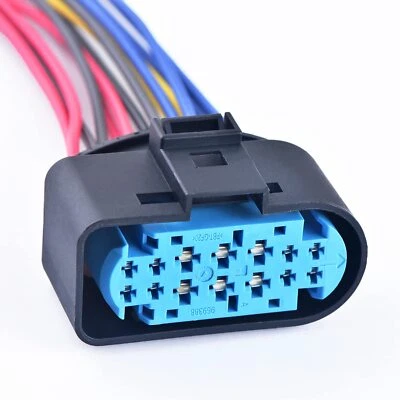 For Ford  2013-2015 C-Max Headlamp Headlight Connector Pigtail 14-Pin WPT-1357 - Image 1 of 4