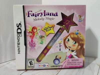 Fairyland Melody Magic Nintendo DS Video Game With Stylus Wand New Sealed 2009 - Image 1 of 4