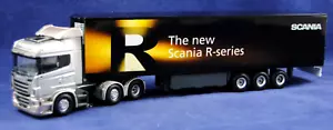 Seltener 1:50 SCANIA R 400 3-achsiger LKW & KÜHLSCHRANKANHÄNGER mit SCANIA R-SERIE PROMOTION - Bild 1 von 24