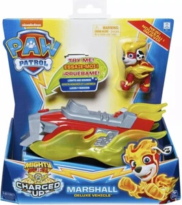 Véhicule et figurine Paw Patrol Marshall Mighty Pups Charged Up - Photo 1/4