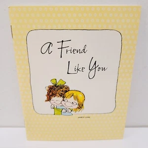 Vtg 80's Hallmark A Friend Like You Marty Links Friendship Barbra Loots Booklet - Picture 1 of 5