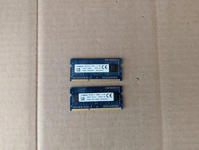 LOT OF 2 KINGSTON 4GB KNWMX1-ETBS 1RX8 PC3L-12800S-11-12-B3 SDRAM G5-2(44) - Image 1 of 3