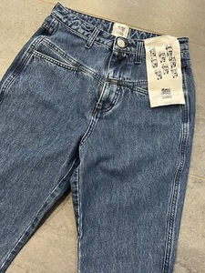 CERRADO FRANCOIS GIRBAUD PANTALONES VAQUEROS PANTALONES SEÑORA TALLA 34 W24 AZUL NUEVO - Imagen 1 de 6