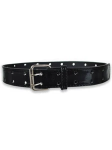 Cookie's Girls' Patent Leather Belt Color: black Size: xs/19" - Picture 1 of 5