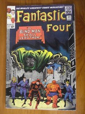 FANTASTIC FOUR #39 1965 SILVER AGE MARVEL COMIC