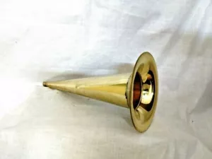 Messing Edison Horn Columbia Zylinder Phonograph Horn 14" Standard Lichtschirm Neu - Bild 1 von 3