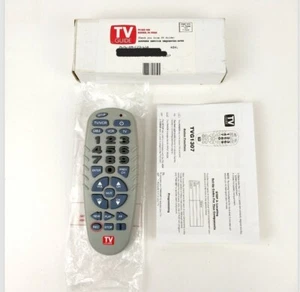 Vintage TV Guide TVG1307 Remote 3 Device Control w/ Instructions NEW - Picture 1 of 3
