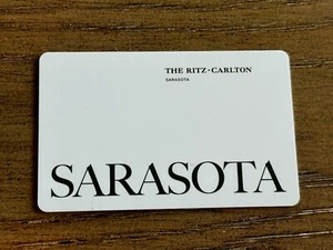 The Ritz-Carlton Hotel - Sarasota, Florida - Souvenir Key Card - Picture 1 of 1