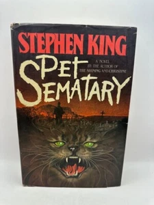 PET SEMATARY Stephen King First Edition $15.95 DOUBLEDAY Gutter Code Y38 - Picture 1 of 11