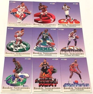 1992-93 Fleer Basketball Rookie Sensations Inserts 1-12 Complete Ur Set, U Pik 1 - Picture 1 of 2
