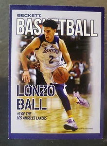 2017-18 Beckett Basketball Lonzo Ball  De'Aaron Fox Rookie Card Dual RC 759/1000 - Picture 1 of 10