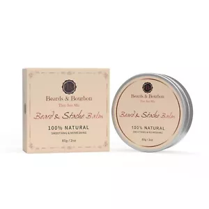 Beards & Bourbon's Beard Balm, Mustache Balm - Infused Mango Butter, Sweet Or... - Picture 1 of 7