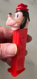 Vintage Pez Goofy Disney Red Stem w feet 1970s Made in Hong Kong Collectible - Picture 1 of 8