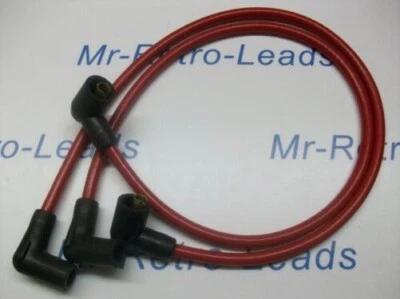RED PERFORMANCE IGNITION LEADS FOR T140 BONNEVILLE T120 TR7 TR6 1971 83 - Image 1 of 4