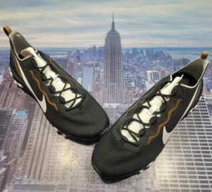 Nike React Element 55 SE Black/White-Metallic Gold Mens Size 14 CT1590 001 New - Picture 1 of 7