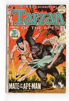 TARZAN #209 DC COMICS 1972 NM OB JOE KUBERT EDGAR R BURROUGHS UNREAD JOHN CARTER - Image 1 of 2