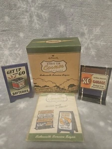 Hallmark Kiddie Car Corner Collection Sidewalk Service Signs - Picture 1 of 3