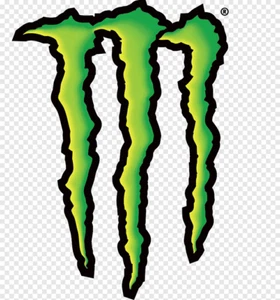 Monster Energy , Green Vinyl Die Cut Sticker - Picture 1 of 1