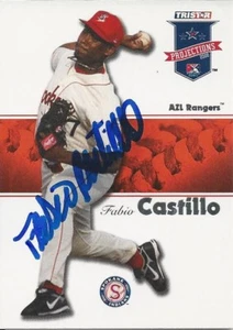 Los Angeles Dodgers FABIO CASTILLO Signed Projections Card - Picture 1 of 1