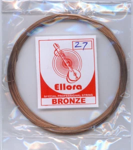 Bronze String Coil Gauge 27, 0.460 mm, 0.018 inch For Sitar Sarod Israj Joda - Picture 1 of 3