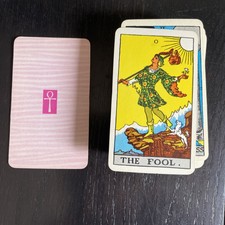 Vintage Pamela Coleman, Arthur Waite Tarot Card Deck- Excellent Printing