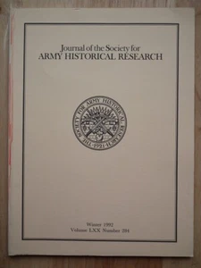 Journal of the Society for Army Historical Research, Winter 1992, No 284 - Picture 1 of 3