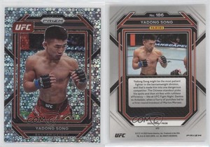 2023 Panini Prizm UFC Under Card Prizm Yadong Song #186
