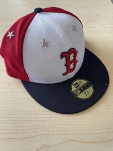 Boston Red Sox All Star Game New Era 59Fifty Size 7 3/4 Fitted Baseball Hat Cap - Picture 1 of 6