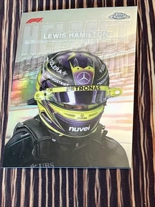 2024 Topps Chrome F1 Lewis Hamilton Helmet Collection #HC-6 - Picture 1 of 3