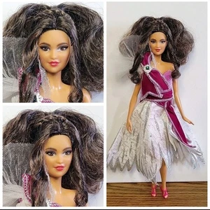 Barbie Holiday Model Muse Asian Doll 2021 Brunette Brown Eyes Beautiful - Imagen 1 de 18