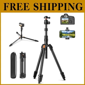 71" Camera Tripod with 360° Ball Head - Picture 1 of 9