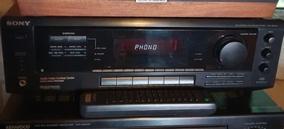 Sony STR-DE405 Surround Sound Stereo Receiver + Phono + Remote View/Read - Clean - Image 1 of 4