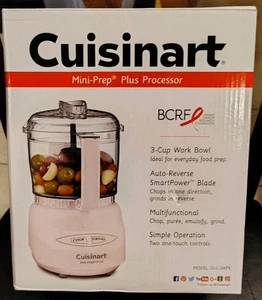 Cuisinart DLC-2APK Food Processor Mini-Prep Plus 24 Ounce, Pink BCA/BCRF - New - Picture 1 of 6