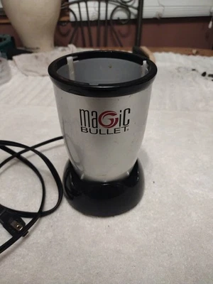 Magic Bullet Blender MB1001B Replacement Parts motor Base only / Silver Tested - Image 1 of 4