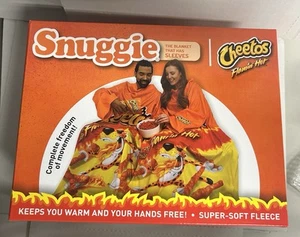 ALLSTAR Innovations Snuggie One Size Cheetos Flamin’ Hot Theme Fleece Soft NEW - Picture 1 of 6