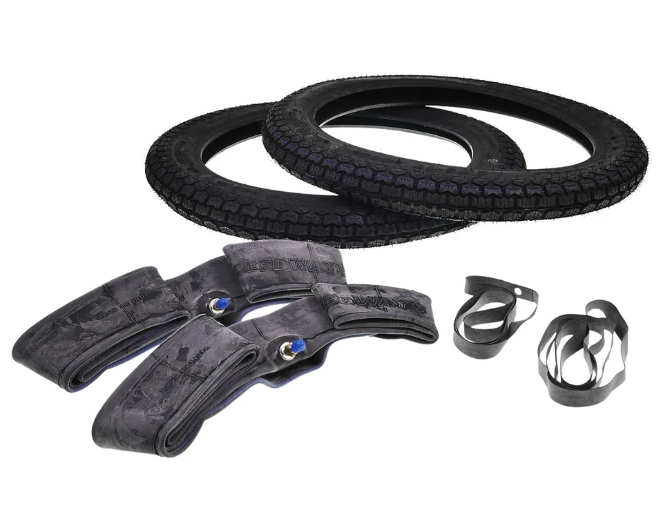 2x Kenda K254 Reifen 2,75x17 3/7x17 Zündapp Hercules Schlauch 17 Zoll Sachs Satz - Bild 1 von 4