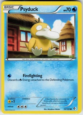 Pokemon Psyduck (33) 33/149 Boundaries Crossed Normal card - Image 1 of 2