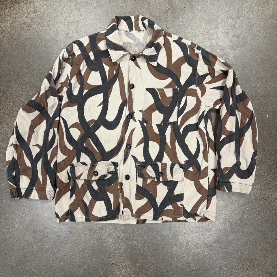 VTG ASAT Camo Button Up Field Shirt Jacket Chore Coat Pro Lite Mens Hunting USA - Image 1 of 4