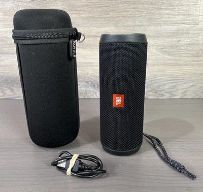 Paquete de altavoces portátiles Bluetooth JBL FLIP 4 estuche de cable de carga Foto 1 de 4