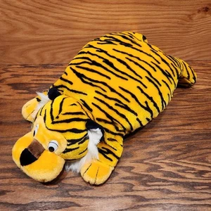 Vintage Ken Tex Tiger Kissen Pal Buddy 30 Zoll Plüschtier flach liegend Stofftier - Bild 1 von 18