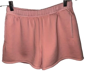 J.Crew Women's Heritage Fleece Sweat Short Salmon/ Orange Size S - Picture 1 of 9
