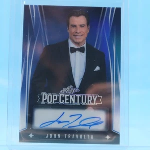 JOHN TRAVOLTA 2025 Leaf Pop Century #3/3 Autograph "GREESE" 'WELCOME BACK KOTTER - Picture 1 of 2